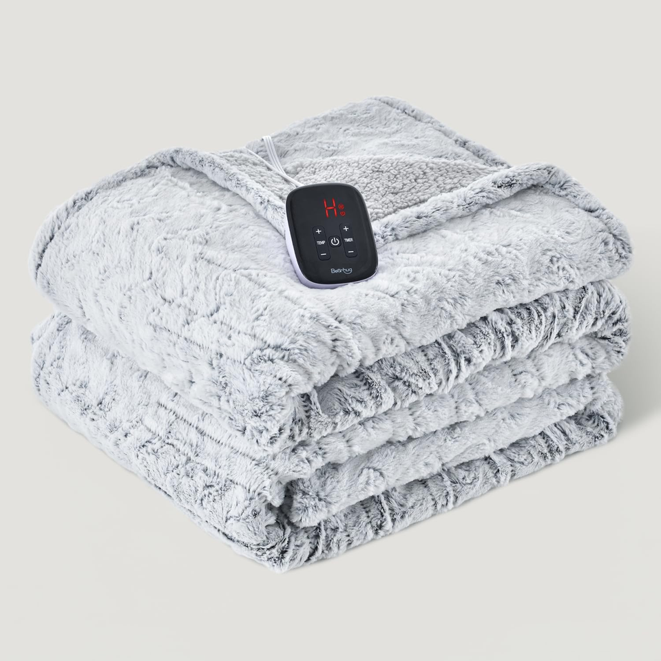 Electric Blanket Full Size, 77"X84" Electric Blanket, 10 Heat Settings