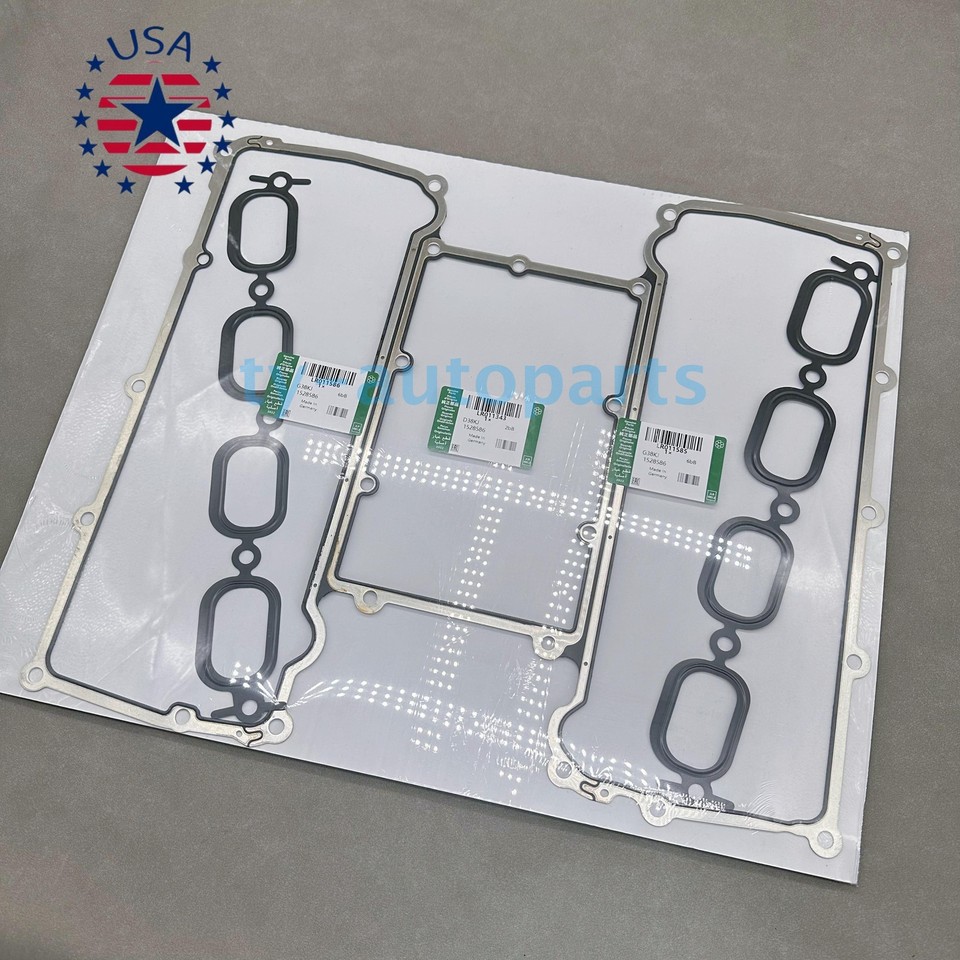 Set of 3 Intake Manifold Gaskets For 10-18 LAND ROVER Range Rover Sport ...