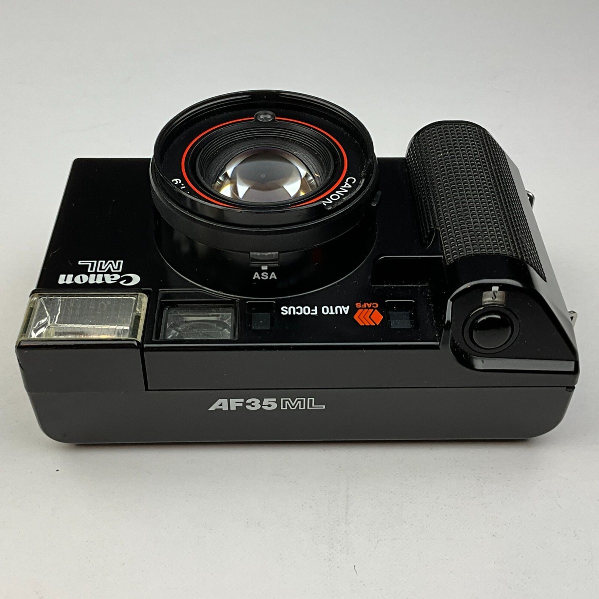 フィルムカメラ Canon AF35 ML AUTO FOCUS G0227-26-9p Canon AF35 ML Film Camera Point & Shoot Auto Focus 40mm - Parts or