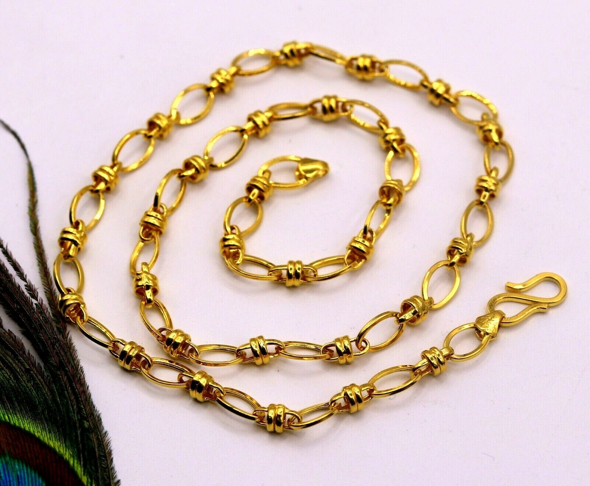 DIFFERENT NECKLACE PREMIUM　53cm ジョージ Metallic Chainlink Necklace For Women | J.Crew