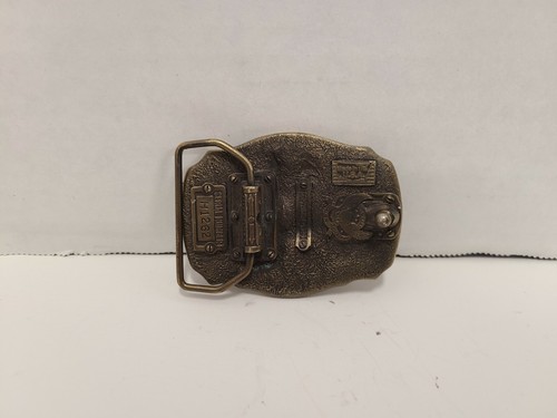 Vintage Western Couple line SQUARE DANCING Great American Belt buckle Co - Picture 2 of 3