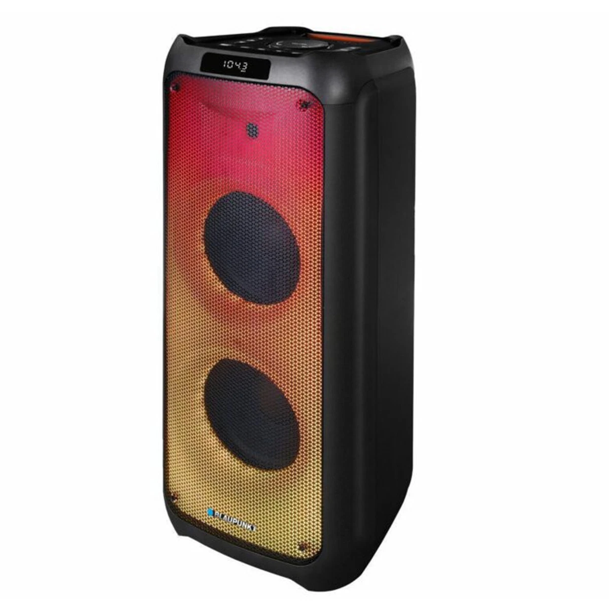 Bluetooth Speaker Karaoke Guitar TWS Radio AUX USB Blaupunkt LED