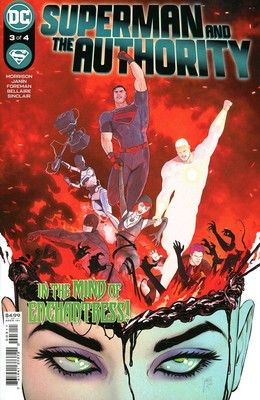 Superman and The Authority #3 2021 Unread Mikel Janin Main Cover DC Comic Book