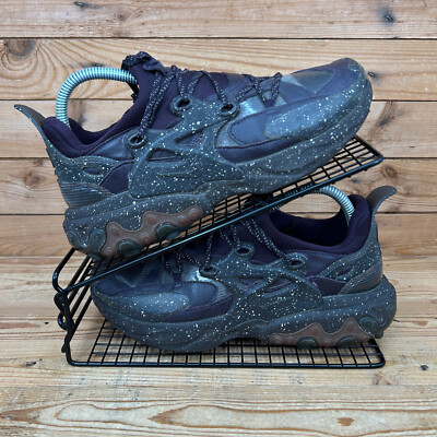 Nike Turnschuhe Damen Größe UK 5,5 React Presto Lila Mahagoni Undercover Schuhe