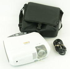 Canon LV-7370 Projector W/ Carry Case Power Cord - Good Working