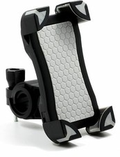 Lumision GRAY Bicycle Universal Bike Smart Phone Holder Mount Adjustable Cradle