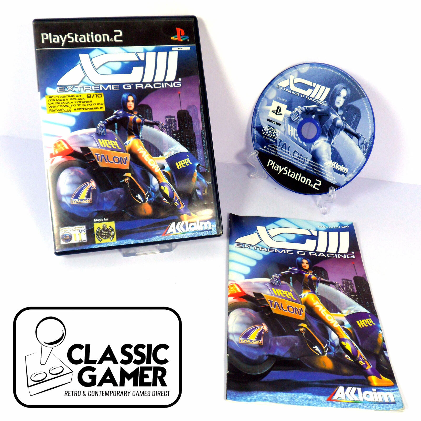 XG3: Extreme-G Racing (PS2) VG