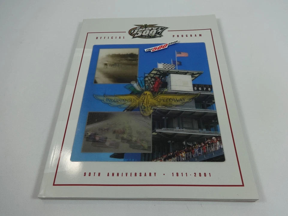 2001 Indianapolis 500 Souvenir Program Helio Castroneves Marlboro Team Penske - Image 2 of 4