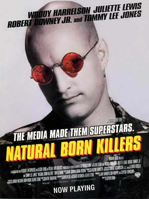 NATURAL BORN KILLERS Movie POSTER 27x40 D Louis Lombardi Woody