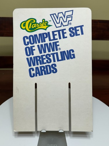 BACK BOARD PER SET COMPLETO DI CARTE WRESTLING WWF