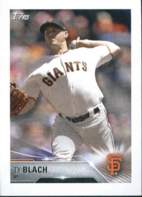 2018 Topps Stickers #226 Ty Blach San Francisco Giants