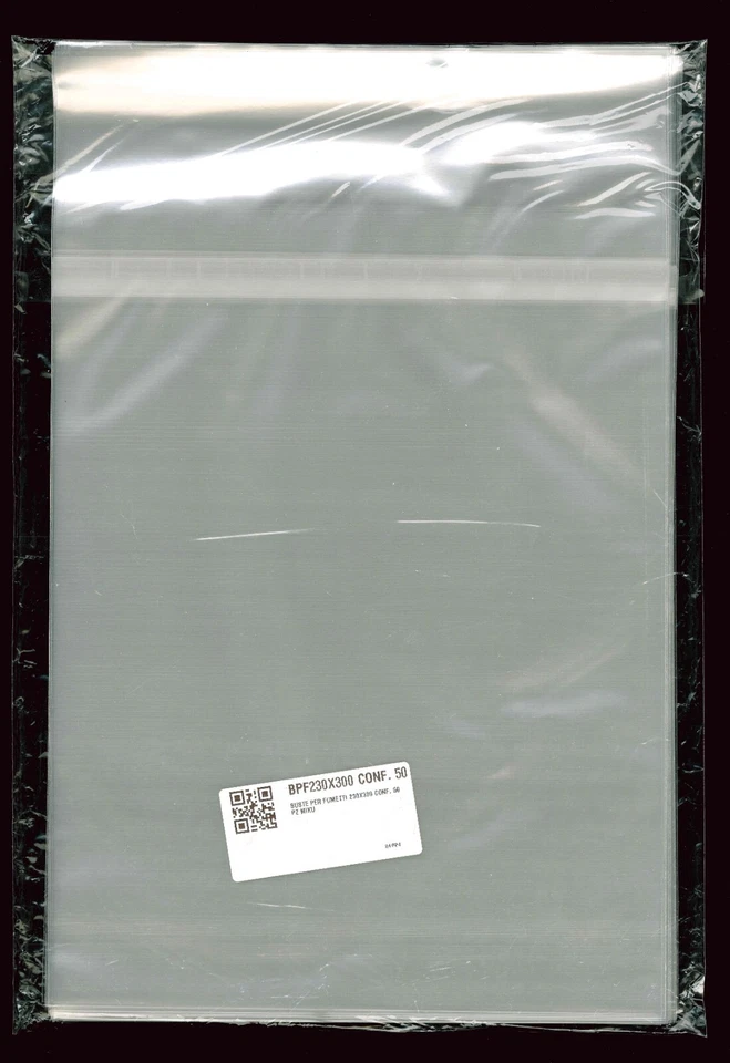 100 Buste protettive per ALBI GIGANTI BONELLI 230×300 mm - MIKU® 2303005000005