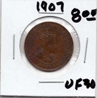 Photo of a 1907 Canada Large Cent from an eBay listing that sold on Jul 20, 2026