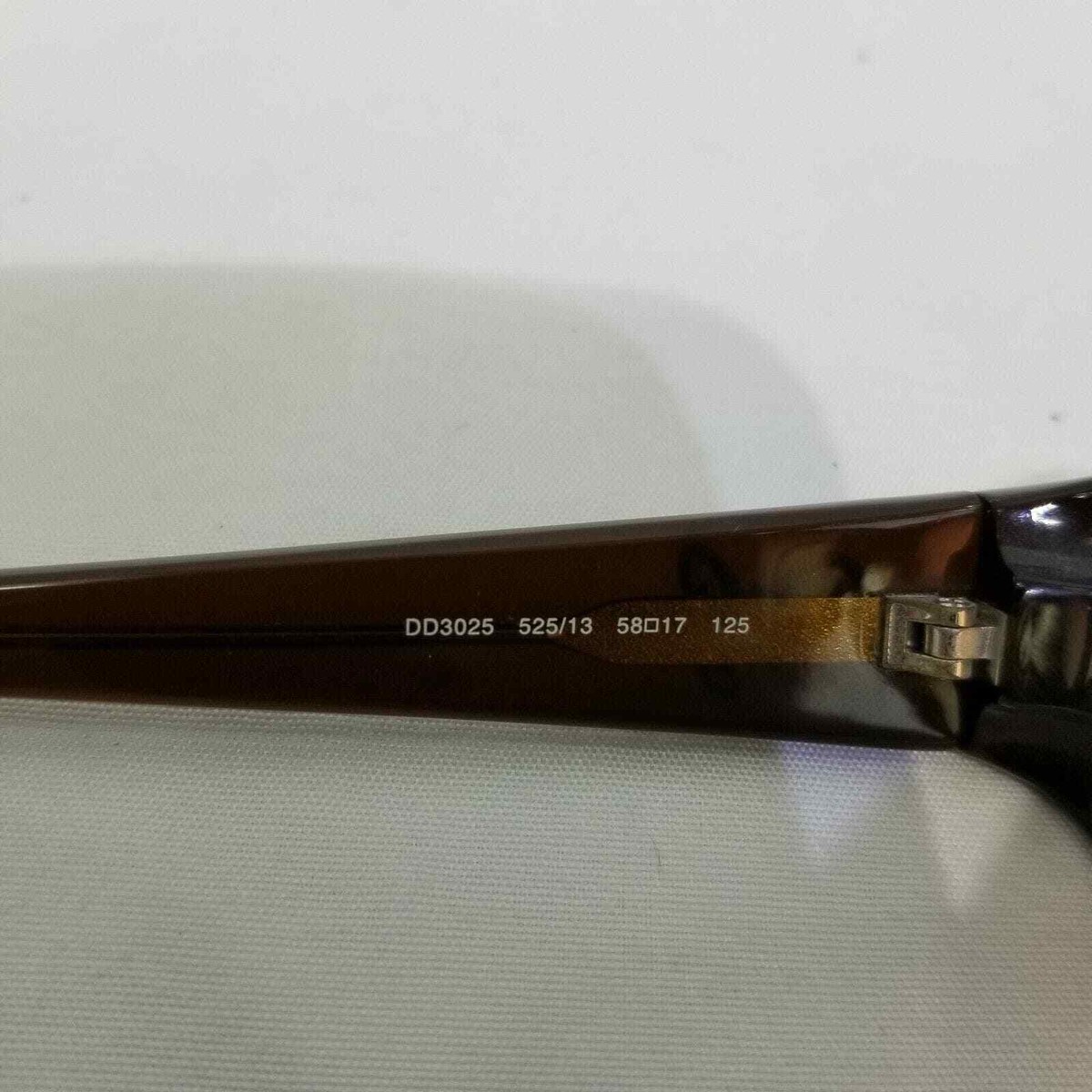 Dolce & Gabbana DD3025 Oval Type Sunglasses 525/13 58 □ 17 125 D & G Logo Brown Dolce&Gabbana DG4514 L (55 - 17) with Brown lenses and  main image 4