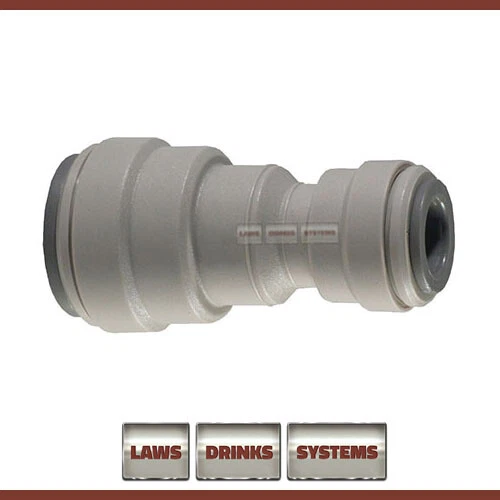 John Guest Unequal Straight Connector 15mm x 3/8" Part Number NC2511