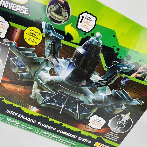 Juego Ben 10 Omniverse Centro de Comando de Fontaneros Intergalácticos Petalliday Bandai - Imagen 7 de 12