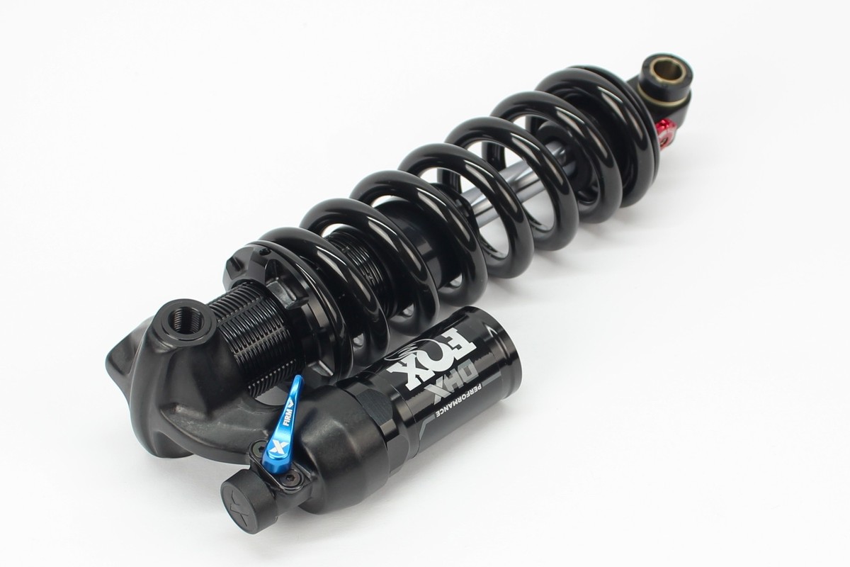 FOX DHX 205×62.5 FOX 425ib×2.65/67mm FOX DHX Factory Rear Shock - Trunnion Metric, 205 x 62.5 mm