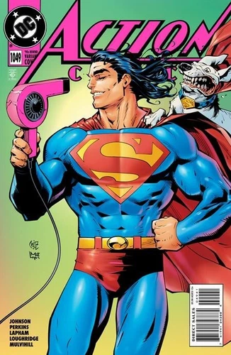 Action Comics (2016) #1049 NM Roger Cruz 90's Month Variant Cover