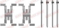 Quick Brake 109-0082 ZubehöRset, Scheibenbremsbelag FüR Alfa Romeo, BMW