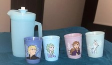 Tupperware Disney Frozen II Mini Beverage Set  6 Piece Set New 