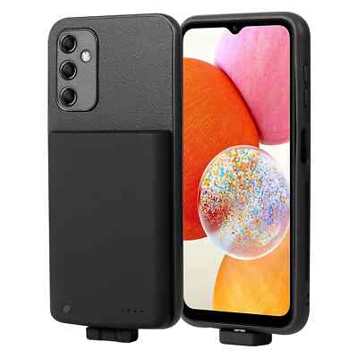 Smart Akku-Ladegerät Fall für Samsung Galaxy A15 5G Powerbank Laden Abdeckung
