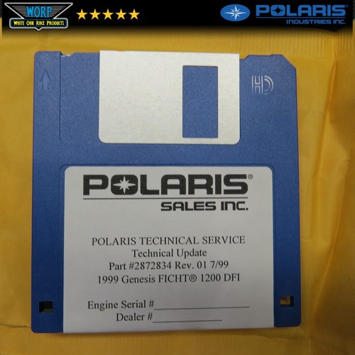 NOS OEM POLARIS VIRAGE GENESIS FFI PTO CYLINDER HEAD TOP END 3021188-093 - 第 4/5 張圖片
