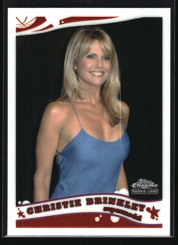 Christie Brinkley #216 2005 Topps Chrome card