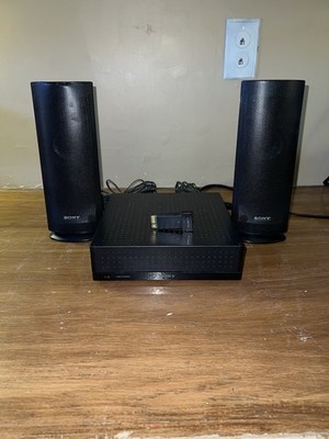 Sony TA-SA300WR Amplifier with EZW-RT50 Wireless Transceiver Card & Speakers