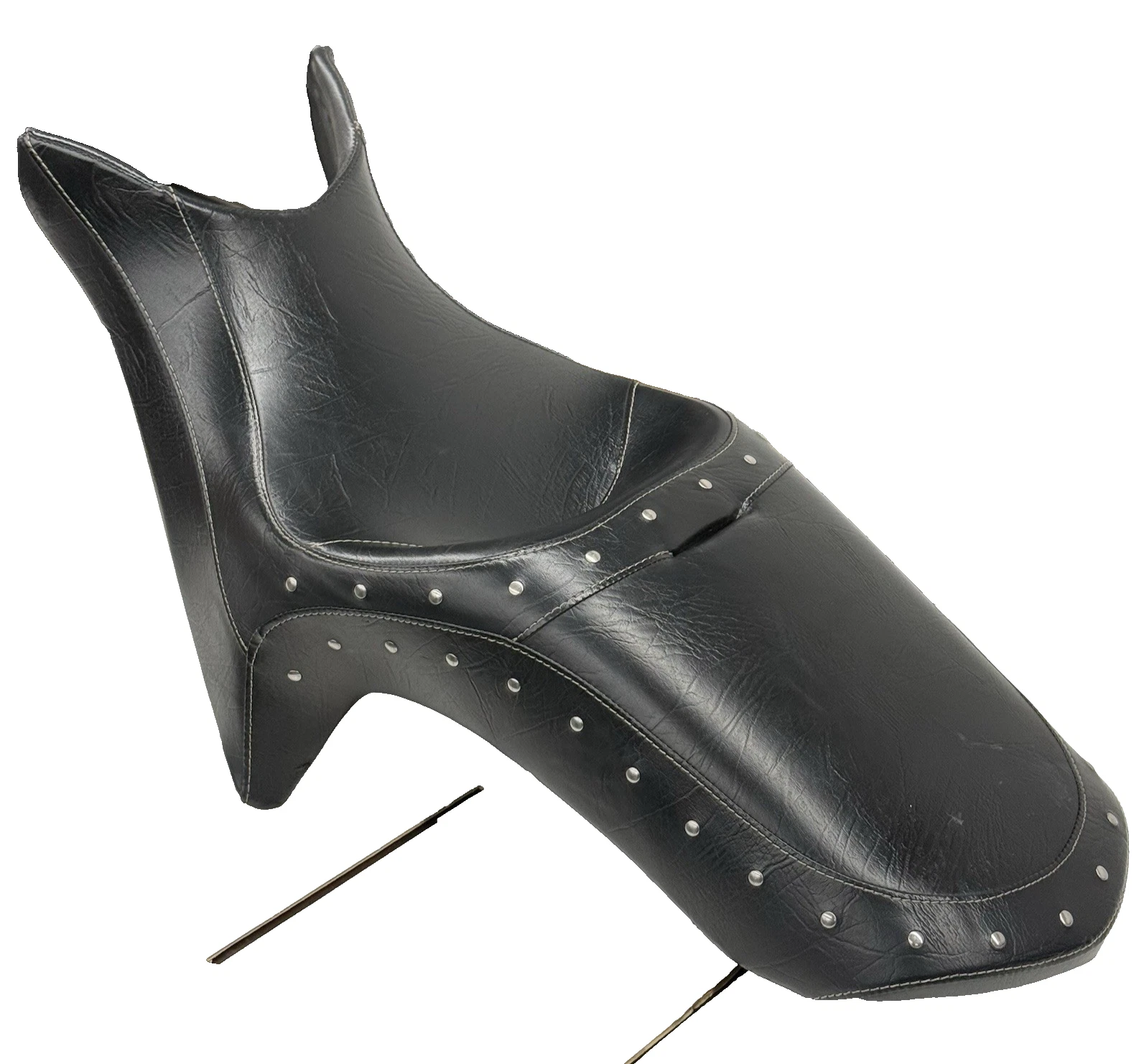 2010 - 2014 VICTORY CROSS COUNTRY SEAT FRONT DRIVER REAR BLACK LEATHER 5438107