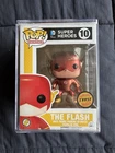 *Minor Flaws* Funko Pop! DC Comics - The Flash (Metallic Chase) #10 w/ Protector