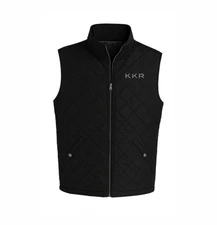 NWT RARE 100% Authentic KKR Brooks Brothers PE Finance Vest / Gilet Black L