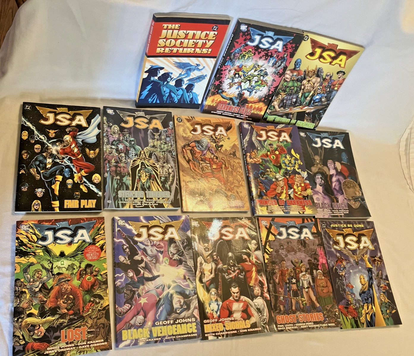 Dc The Justice Society Of America Volumes 1-13 Graphic Novels