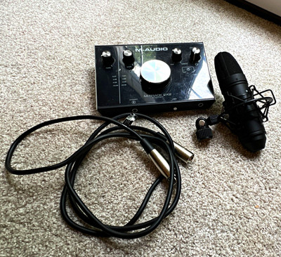 M-Audio M-Track 2X2 C-Series USB-C Audio Interface 24-bit/192kHz XLR
