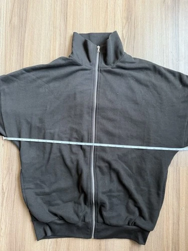 Auralee Super High Gauge Sweat Zip Blouson Size 1 Dark Brown image 7