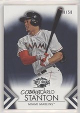 2012 Topps Triple Threads Onyx 48/50 Giancarlo Stanton #23 04cw