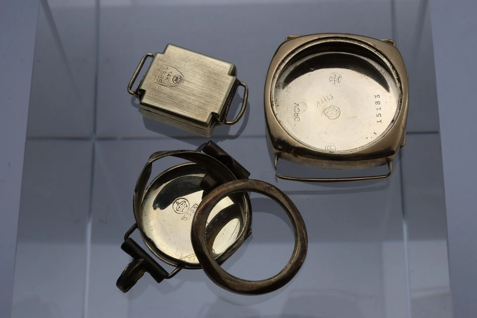 11,00g 14kt Bruchgold 585er Uhrengehäuse Altgold 14 Karat Schmelzgold Goldbruch - Bild 4 von 4