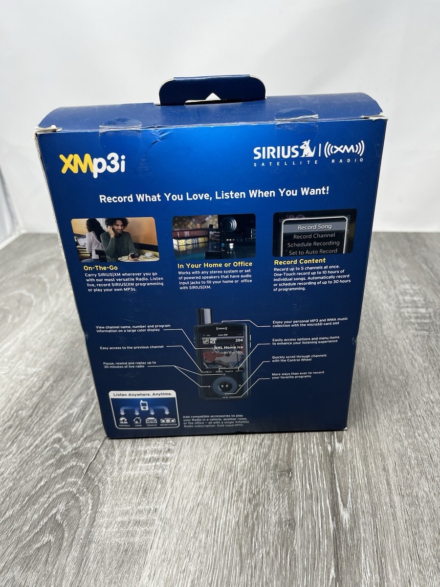 Récepteur radio satellite Sirius Audiovox SIR-PNP2 remis à neuf en