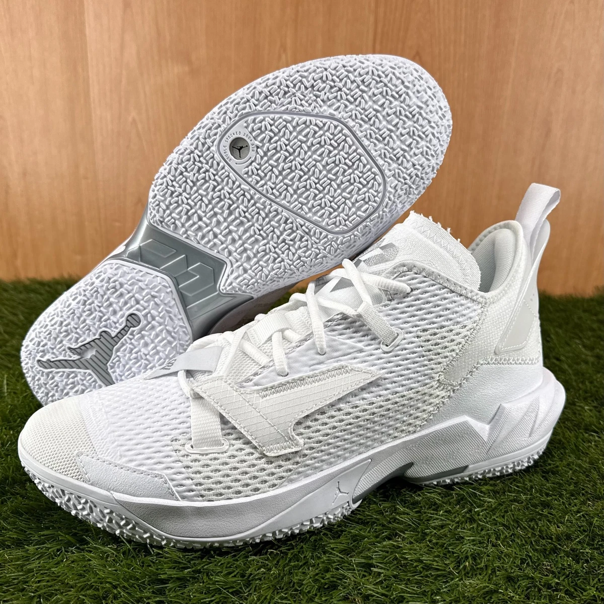 Jordan Why Not Zer0.4 Triple White - огромный выбор по лучшим