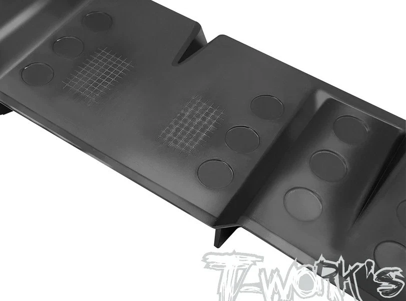 TO-350-BW T-Works Alettone "SPRINT" Alta Portanza per 1:8 Buggy - Bianco - Immagine 2 di 2