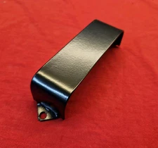 Black Treble Pickup Cover For Rickenbacker 4001 4003 Bass - Painted Steel