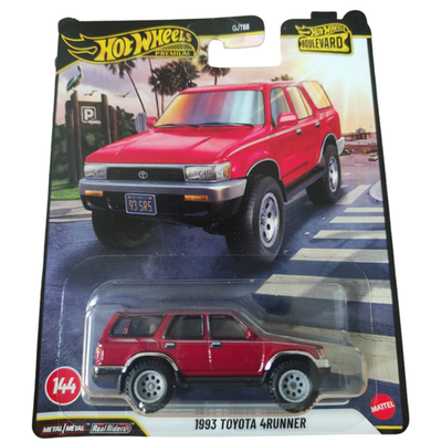 Hot Wheels Boulevard 1993 Toyota 4Runner #144 Rouge - Édition 2026 - Neuf