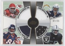 2010 Prime Gold /25 Ryan Mathews Rolando McClain Demaryius Thomas Rookie RC