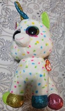 TY Beanie Boos - HARMONIE the Unicorn (LARGE Size - 17 inch) Dead Stock NWT 