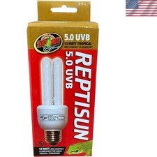 Reptisun 5.0 Uvb Mini Compact Fluorescent Pack of 2