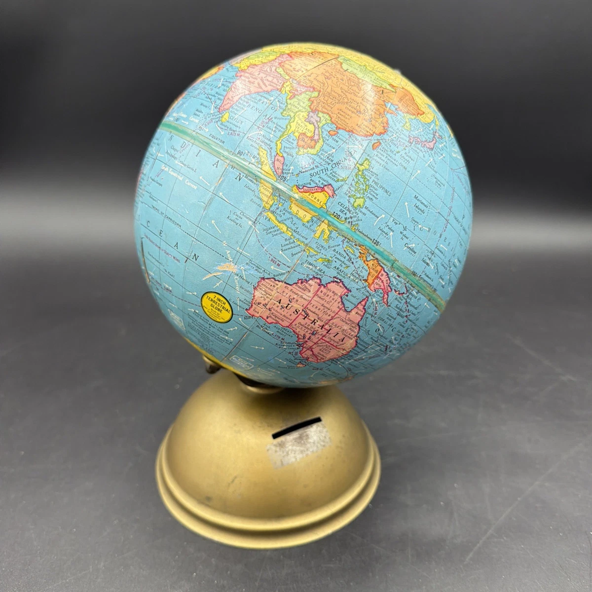 George F. Cram Co. Antique World Globes & Celestial Globes for