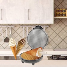 A1200W Electric Ice Cream Cone Maker With Roller Waffle Cone And Bowl Maker