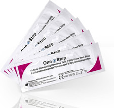 Female Fertility Test Strips, 5 Test Pack, Peri Menopausal, Menopause Testing Ki