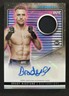 2024 BRADY HIESTAND TOPPS MIDNIGHT UFC AUTOGRAPHED AUTO ROOKIE RELIC CARD RC 