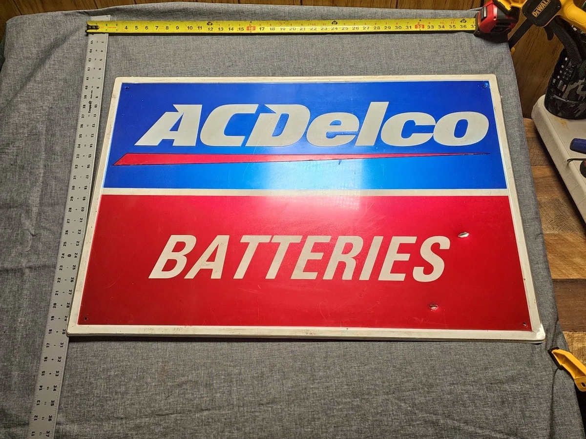 Ac Delco Sign In Collectible Gas & Oil Advertising Signs for sale