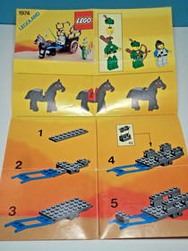 Bonus pack Lego 1974 : Flyercracker - Smuggler's - Star Quest.  Avec Plan. Rare!